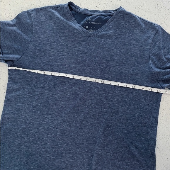 Marc Anthony T-shirt Dark Blue / Gray Men’s Medium - Picture 4 of 5